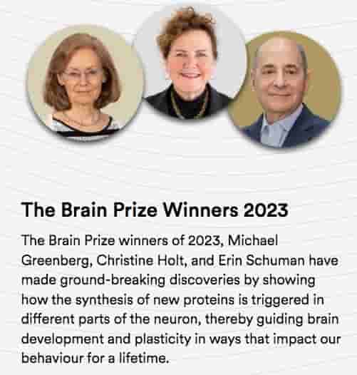 欧洲“脑奖”揭晓，三位神经科学家共享近1000万元奖金