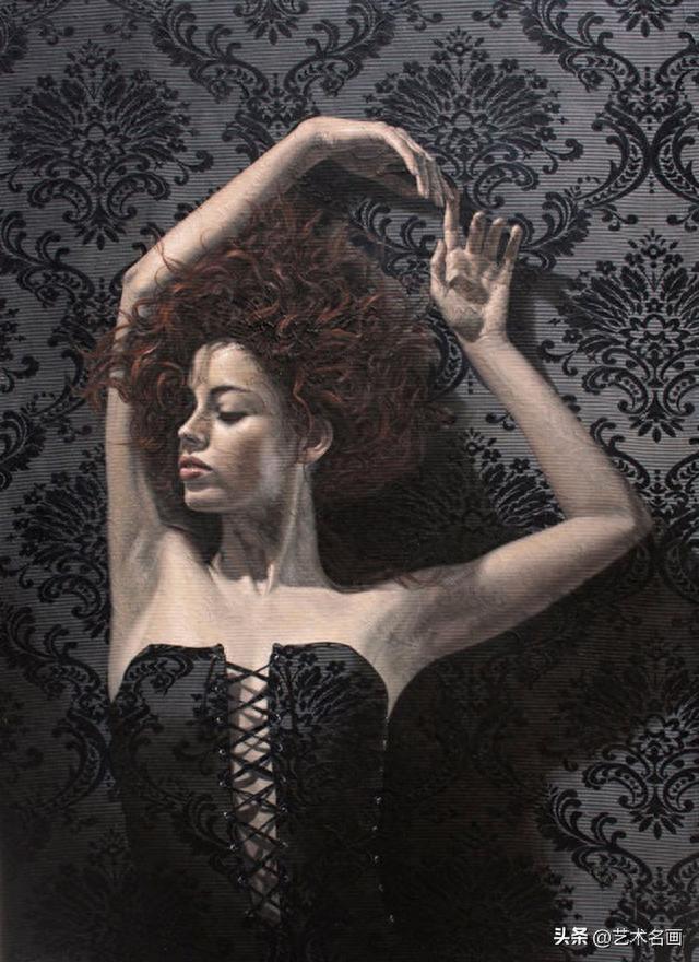 诱人的人体绘画︱智利艺术家Sergio Martinez Cifuentes油画作品