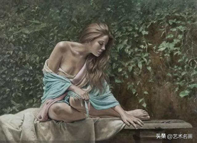 诱人的人体绘画︱智利艺术家Sergio Martinez Cifuentes油画作品