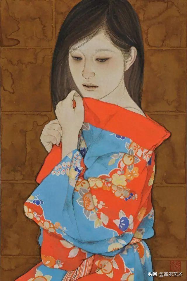 日本女画家唯美工笔人体绘画作品欣赏