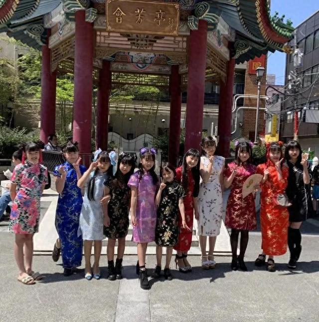 在日本街头，有穿旗袍的日本姑娘吗？他们会被定义为寻衅滋事吗？