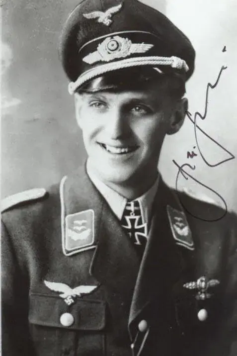 二战德军飞行员，一群战争炮灰，但个个神仙颜值，人人战绩逆天！
