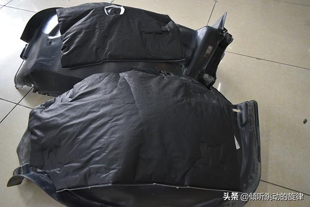 汽车隔音做哪里最管用?路虎汽车叶子板U型槽隔音降噪—佛山首指
