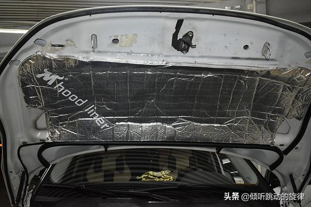 汽车隔音做哪里最管用?路虎汽车叶子板U型槽隔音降噪—佛山首指