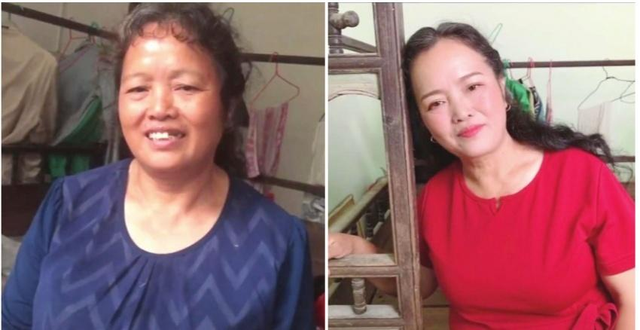 湖南女孩免费为农妇化妆,变妆前后对比心酸:她们也可以这么美