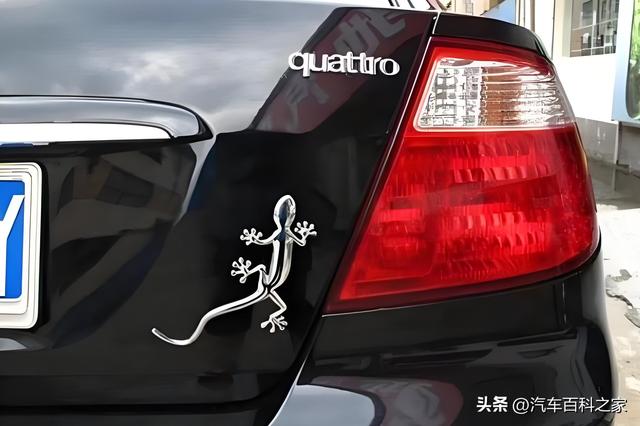 车屁股上贴“壁虎”是什么意思?这都不知道,别说自己是老司机