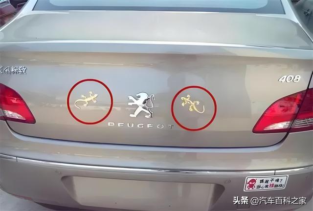 车屁股上贴“壁虎”是什么意思?这都不知道,别说自己是老司机