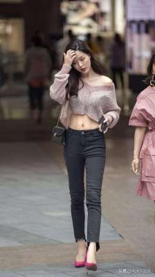 那些街拍美女(街拍美女，一组沁人心脾的时尚美女，太美了)