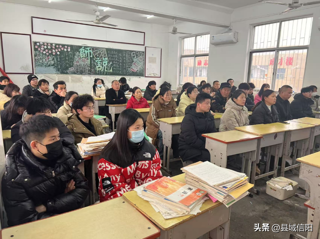 淮滨二高:冬之约 家校融 共成长