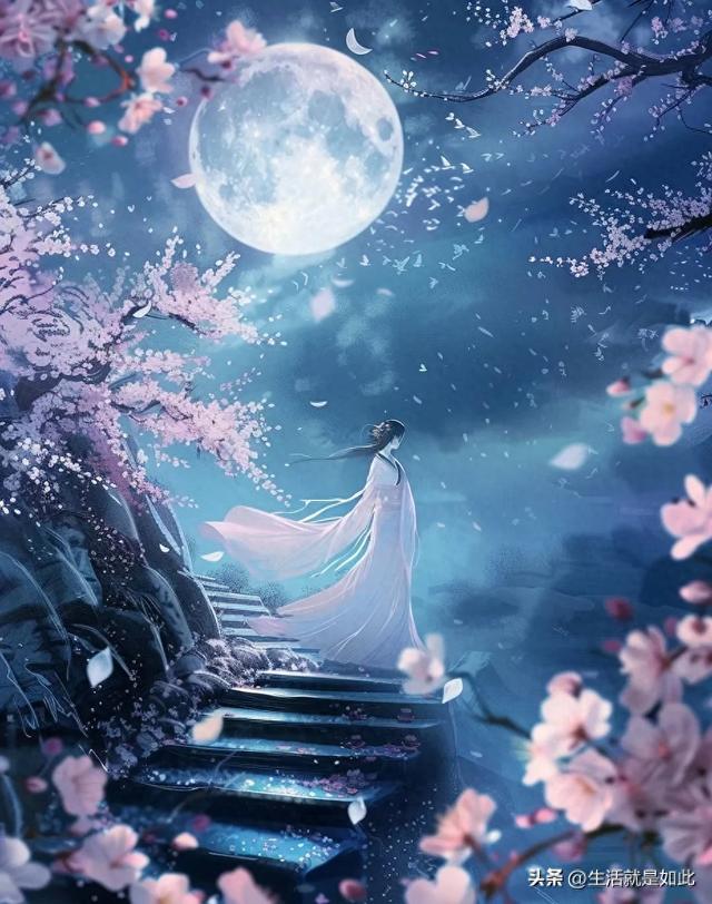 教你夸赞女孩的神仙诗词,拼命看过人间繁华,却在一个眉眼间沦陷