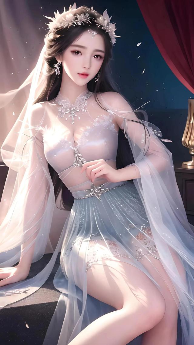 古风动漫‖朦胧之美,纯欲美人