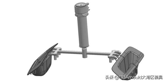 汽车内门把手注射模结构优化设计
