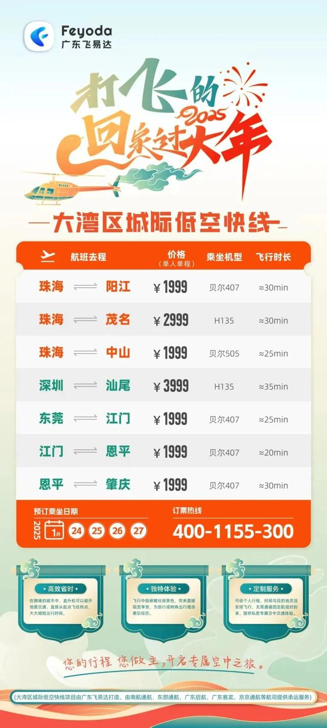 珠海出行新选择!至阳江、茂名只需30分钟!