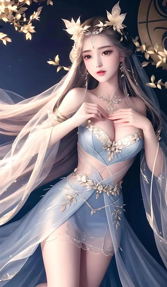 古风动漫‖朦胧之美,纯欲美人