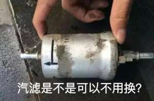 汽车油壳(汽油滤清器需要更换吗？汽滤多久换一次？汽车保养之：汽油滤清器)