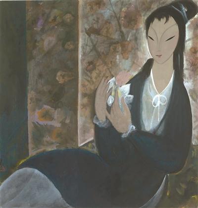 林风眠的仕女:那是民族宝藏中的美