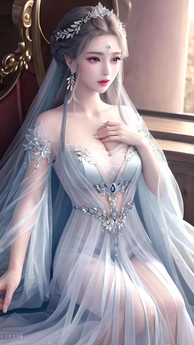 古风动漫‖朦胧之美,纯欲美人