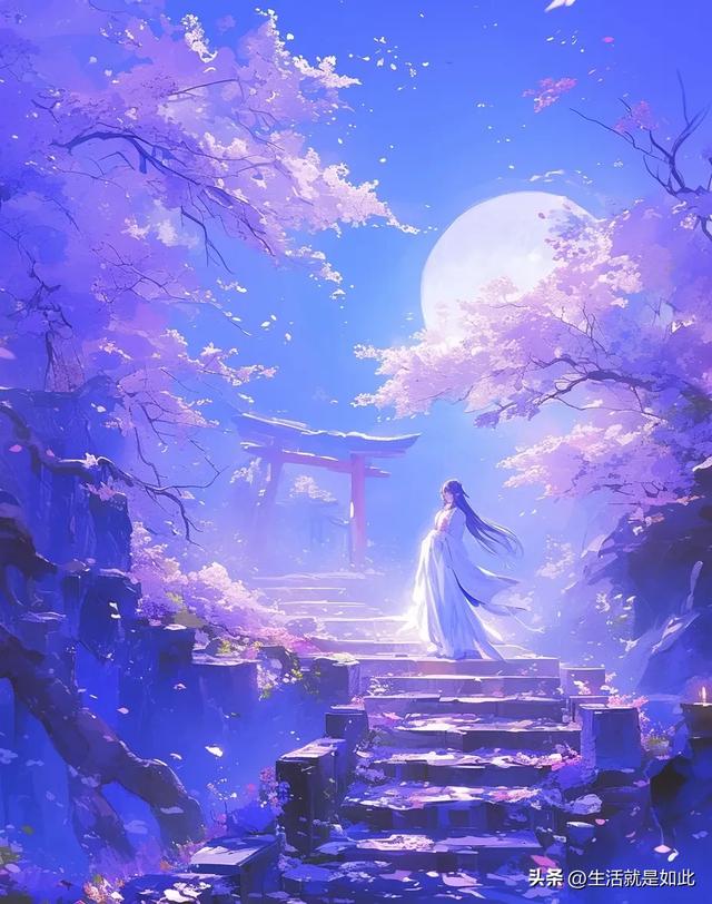 教你夸赞女孩的神仙诗词,拼命看过人间繁华,却在一个眉眼间沦陷