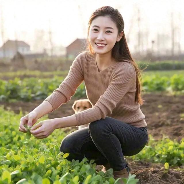 乡村美女,清纯可爱