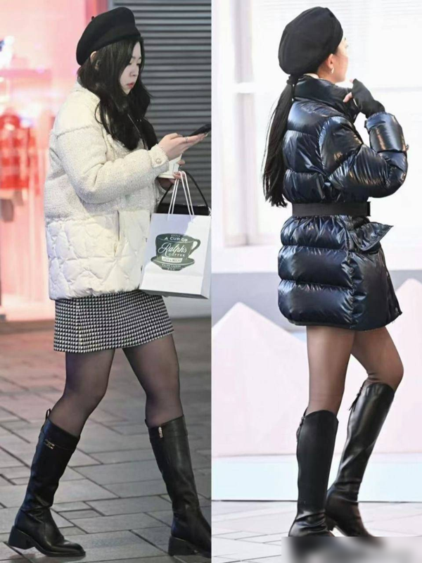被北京女生惊艳了!满街都是“上半身羽绒服、下半身穿靴子”打扮