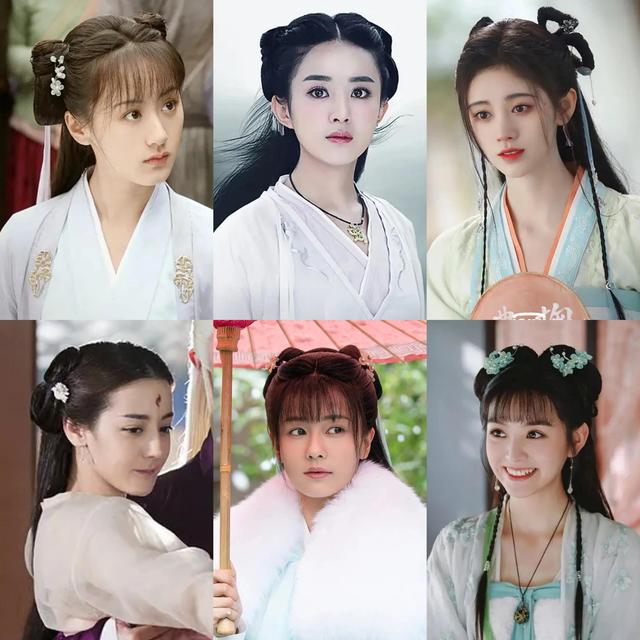 看够了雷同的双丫髻,明明编发、盘发和双马尾才是古装少女标配