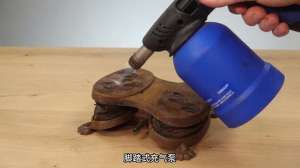 自制汽车充气泵(一百二十多年前生产的脚踏式充气泵 #制作过程)