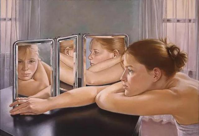 法国女画家弗朗辛笔下的人体,妩媚多情,风情万种