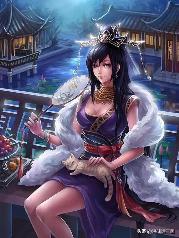 三国杀女将皮肤盘点,每一个都是明艳动人,妩媚婀娜的极品女神