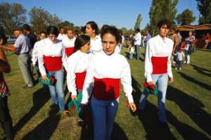 美女的牛牛(实拍：葡萄牙年轻貌美的女子斗牛队，赤手空拳与公牛对决)