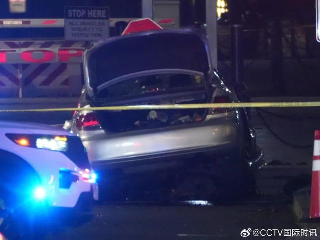 汽车冲撞白宫安全护栏,司机死亡!