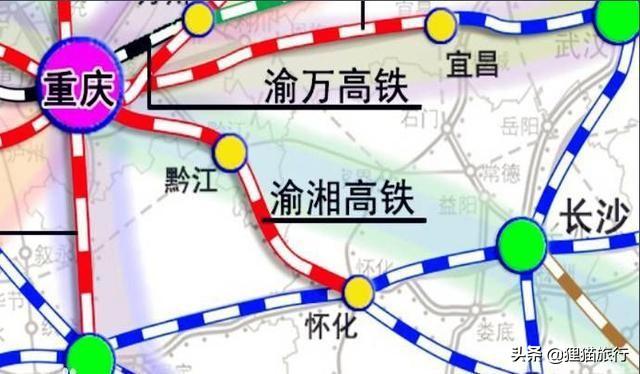火车拉来的城市:湖南怀化,打造5个方向的高铁网
