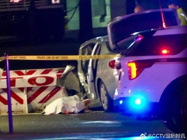 汽车冲撞白宫安全护栏,司机死亡!