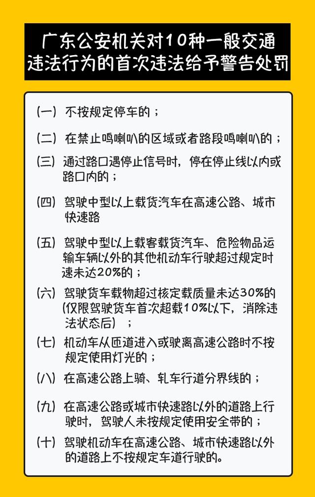 粤S速看!广东交警明确:不处罚!