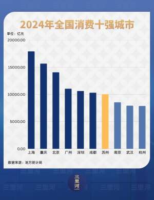 地级市的突围:苏州晋级万亿消费之城