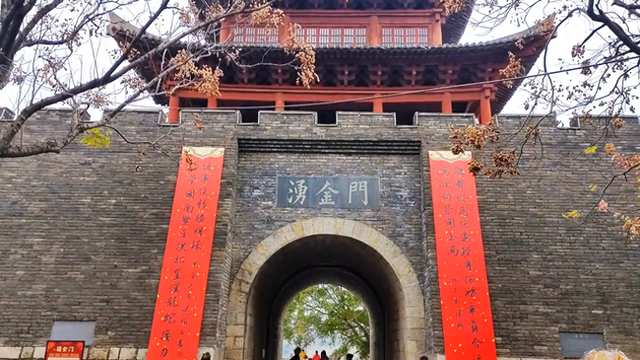 江西赣州:赣州东河浮桥景区
