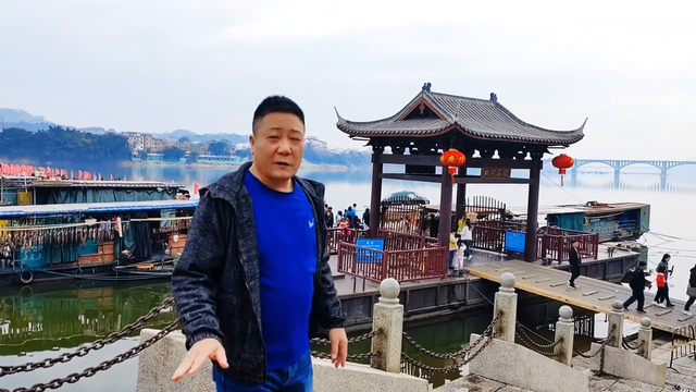 江西赣州:赣州东河浮桥景区
