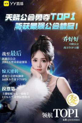 yy那些女主播(1男14位女主播，YY大手笔扶持腰部公会，众美女齐聚星战荣耀夜)