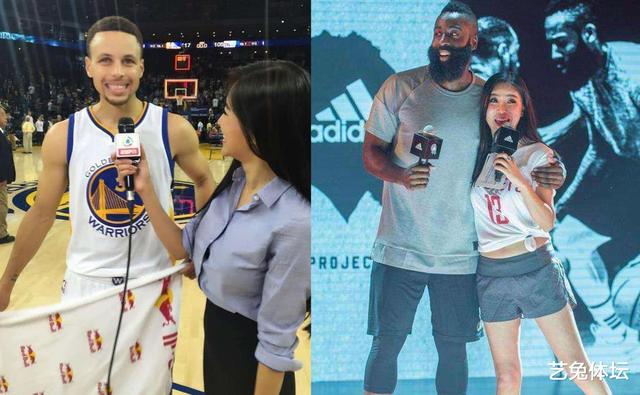 NBA女主播周玲安,否认与50岁豪门老公离婚,直言老少都一样