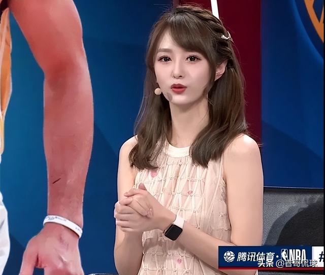 NBA两大美女主播！金佳悦PK小七，球迷因她强留直播间
