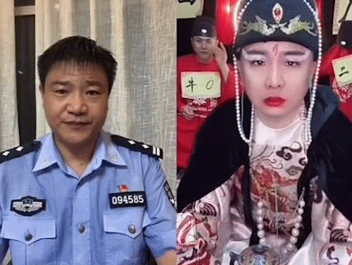 民警直播宣传反诈,遇上“西厂公公”“女装大佬”