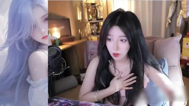 呆妹穿深V直播，开播仅40s就因走光被封，怒怼超管你要把我也逼走