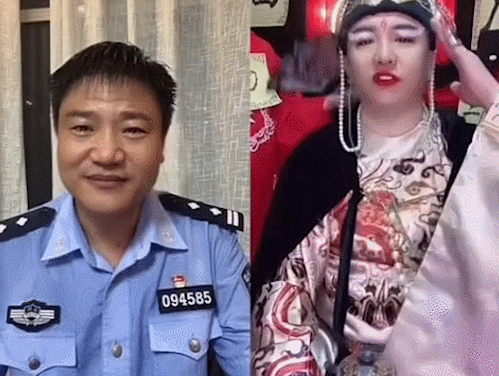 民警直播宣传反诈,遇上“西厂公公”“女装大佬”