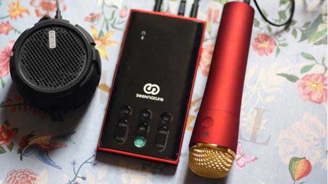 专业主播都用的声卡，让你一秒变麦霸—森然播吧Ⅱ电音版