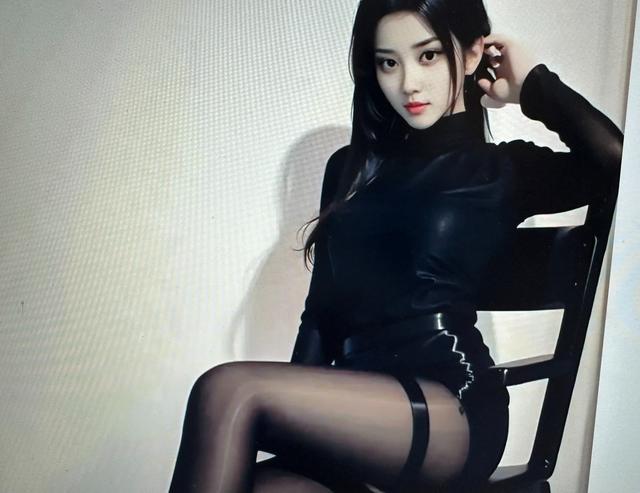 韩国顶级网红!黑丝长腿女神,谁能不迷糊啊?