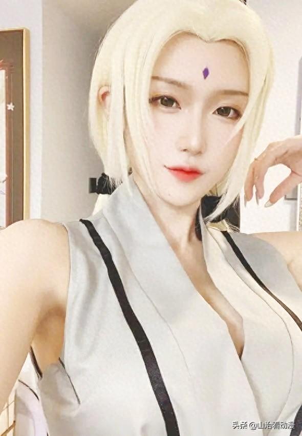 腐团儿的神级cos,纲手神还原,晴子清纯可爱,美杜莎很霸气