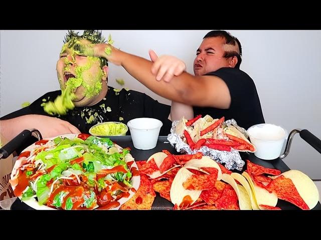 吃播鼻祖为流量暴食至362斤！“吃”断肋骨戴呼吸机还要继续吃