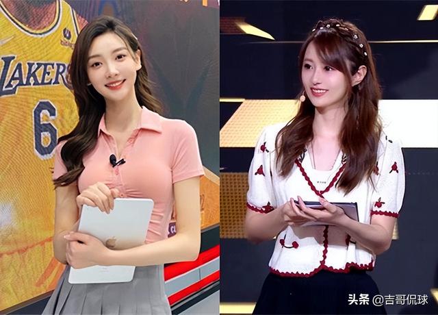 NBA两大美女主播！金佳悦PK小七，球迷因她强留直播间