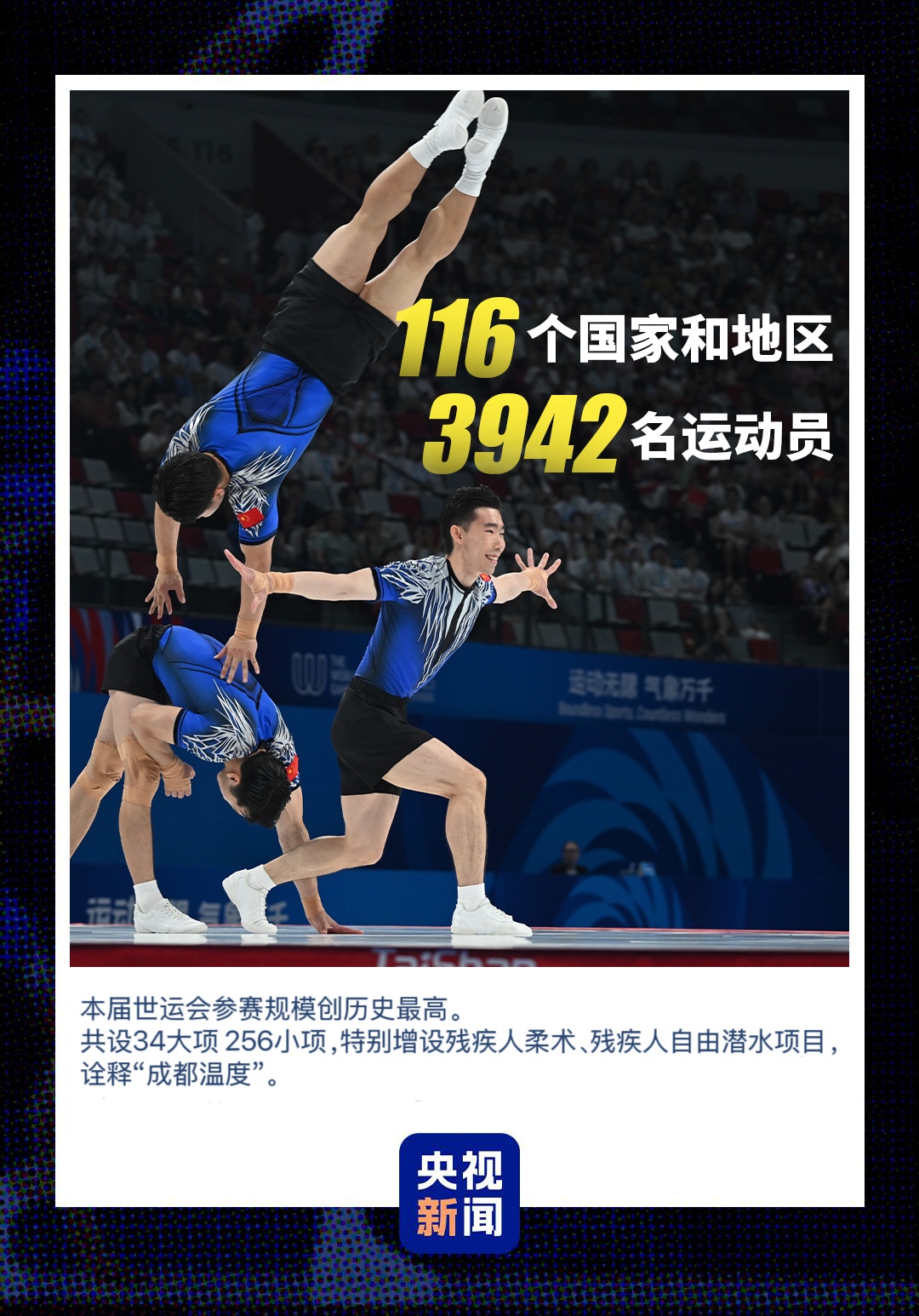 难忘成都！一组数据带你回顾2025世运会